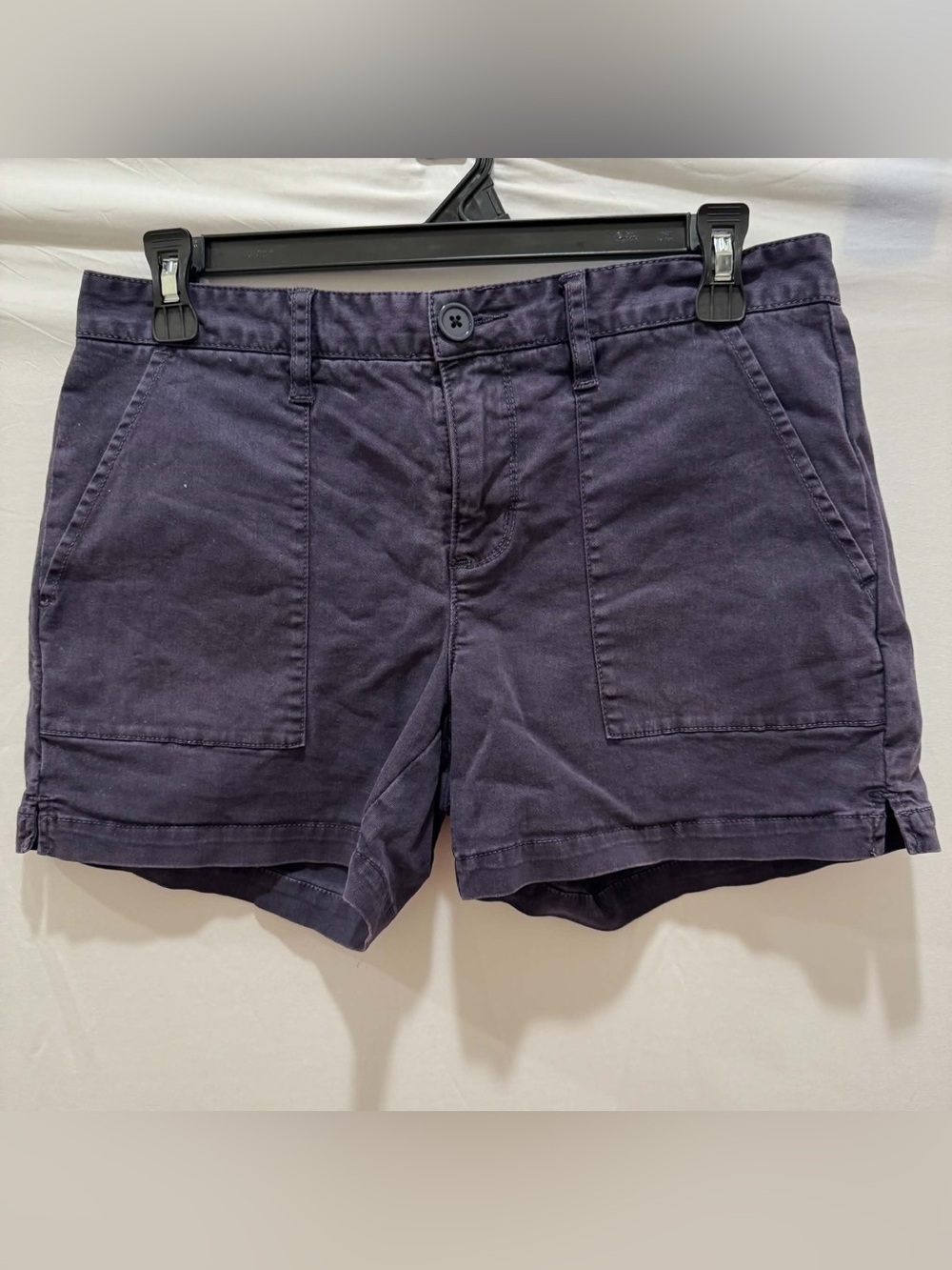 Sanctuary x Anthropologie Women's Dark Purple Casual Women Bermuda Shorts 26